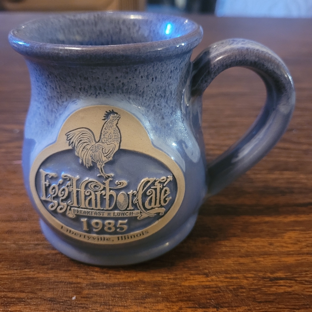 Deneen Pottery Egg Harbor Cafe Mug (Libertyville, IL)